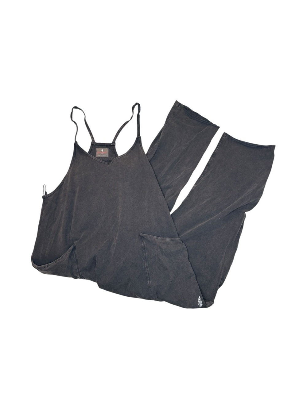 FP Movement by Free People Charcoal Gray HotShot Jumpsuit Size XS